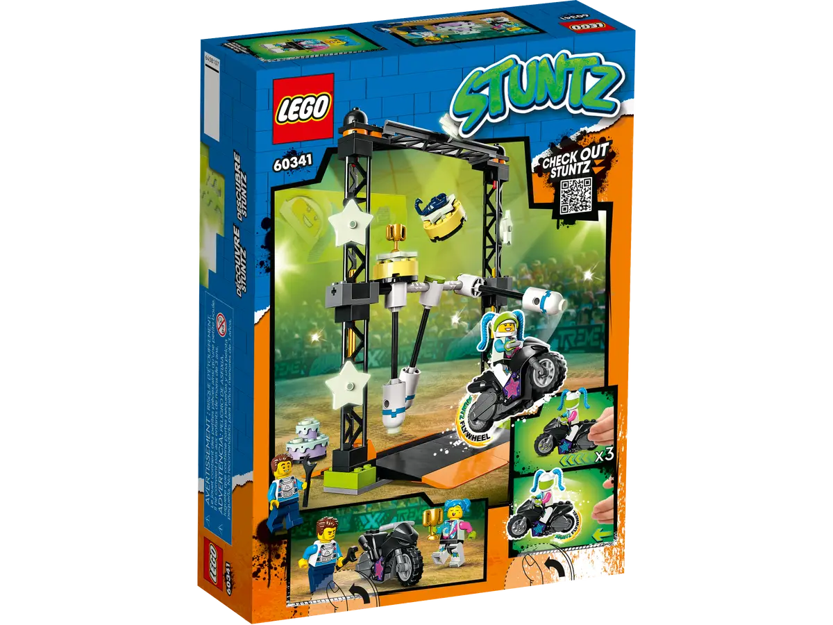 LEGO City 60341 The Knockdown Stunt Challenge product image 2, provided for visual reference and product detail review