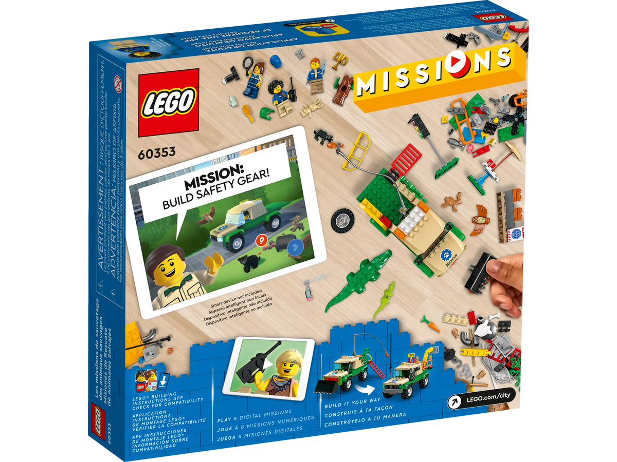 LEGO City 60353 Wild Animal Rescue Missions product image 2, provided for visual reference and product detail review
