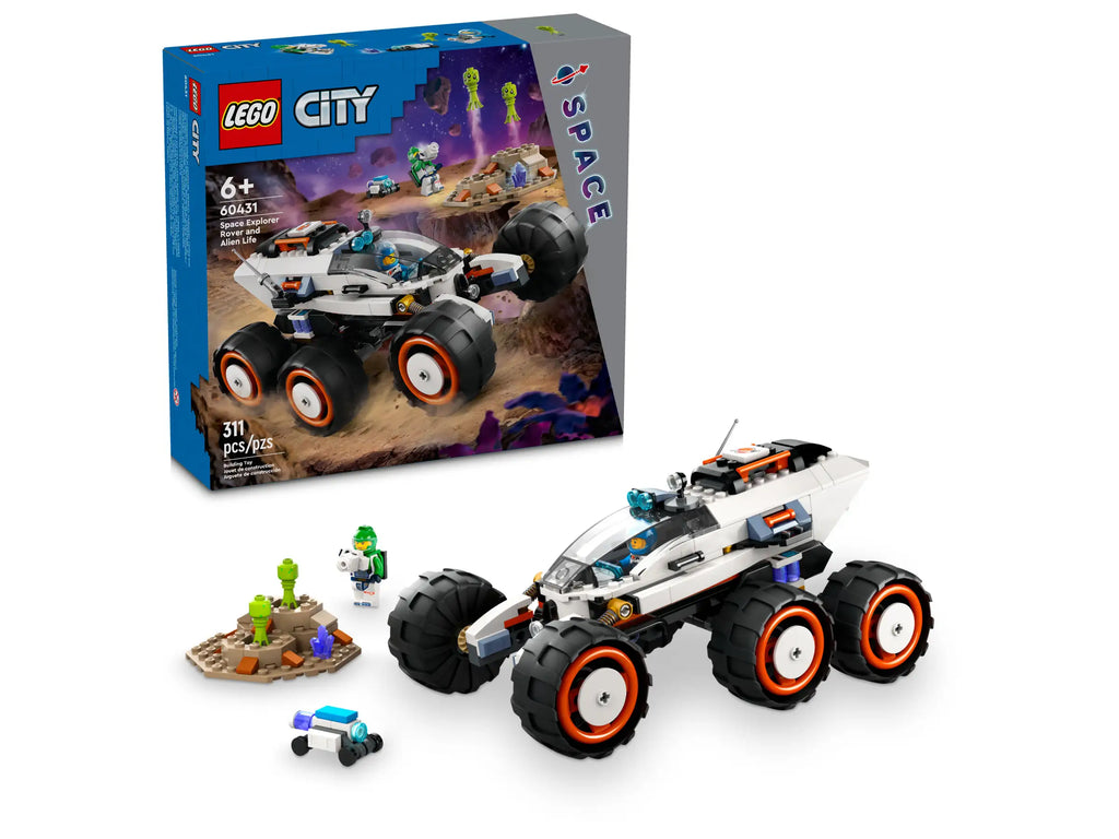 LEGO City 60431 Space Explorer Rover and Alien Life product image 1, provided for visual reference and product detail review
