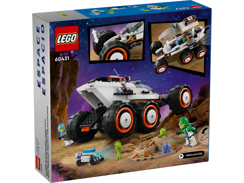 LEGO City 60431 Space Explorer Rover and Alien Life product image 2, provided for visual reference and product detail review