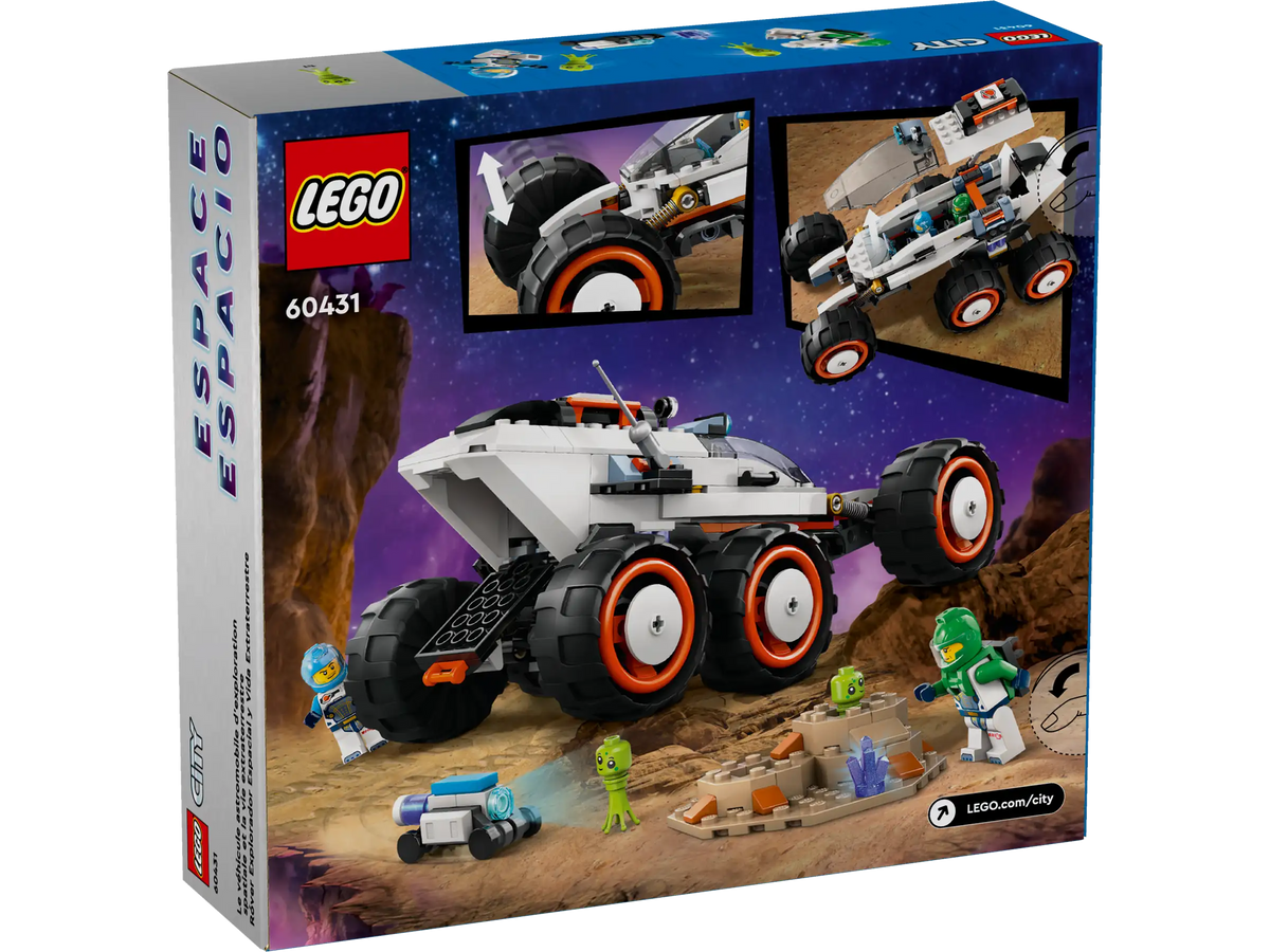 LEGO City 60431 Space Explorer Rover and Alien Life product image 2, provided for visual reference and product detail review