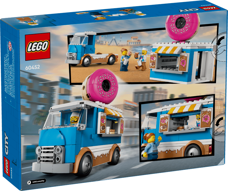 LEGO City 60452 Donut Truck product image 2, provided for visual reference and product detail review