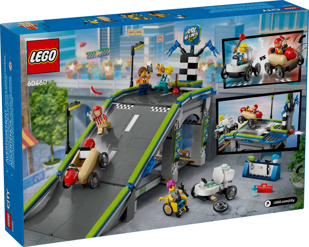 LEGO City 60460 No Limits: Race Car Ramp Track product image 2, provided for visual reference and product detail review