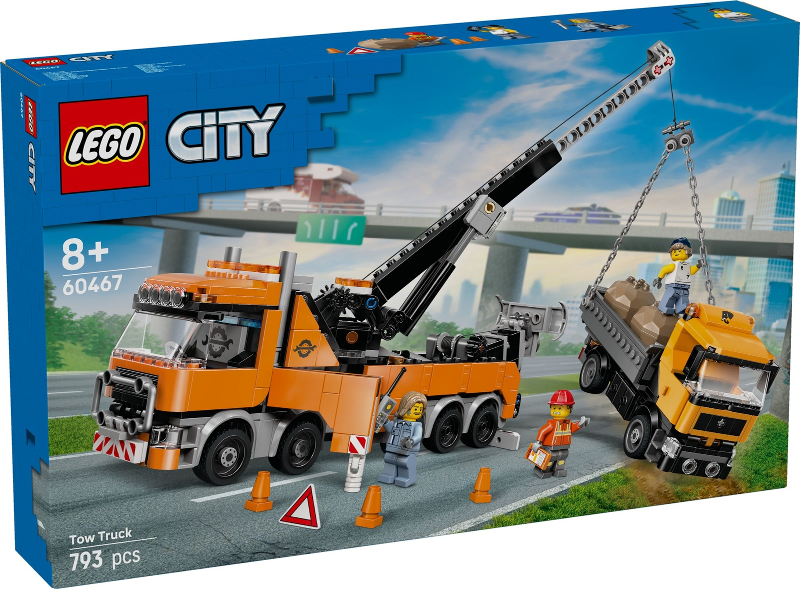 LEGO City 60467 Tow Truck product image 1, provided for visual reference and product detail review