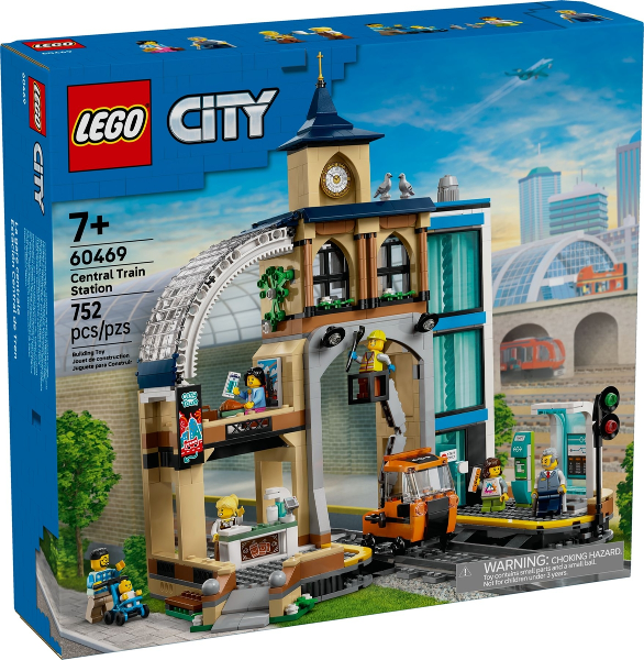 LEGO 60469 City Central Train Station product image 1, provided for visual reference and product detail review