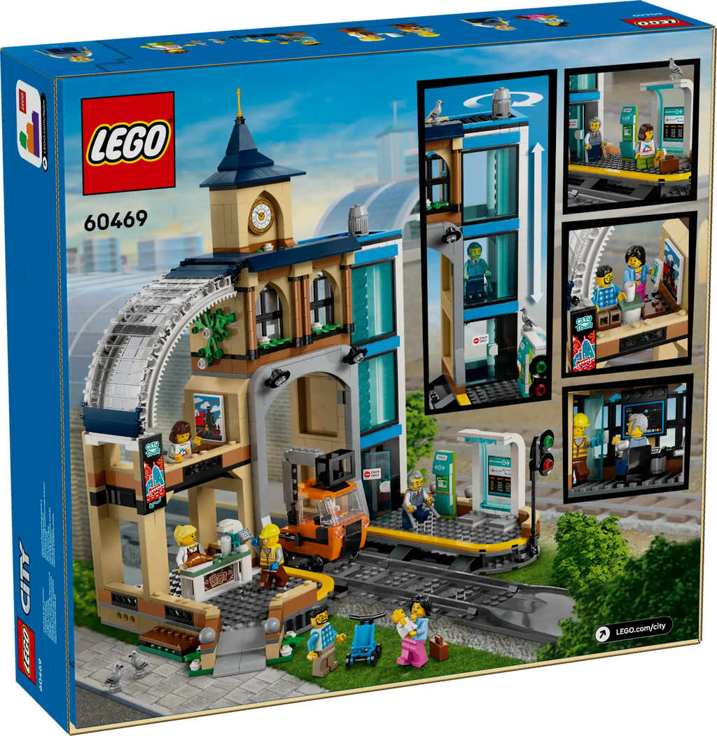 LEGO 60469 City Central Train Station product image 2, provided for visual reference and product detail review