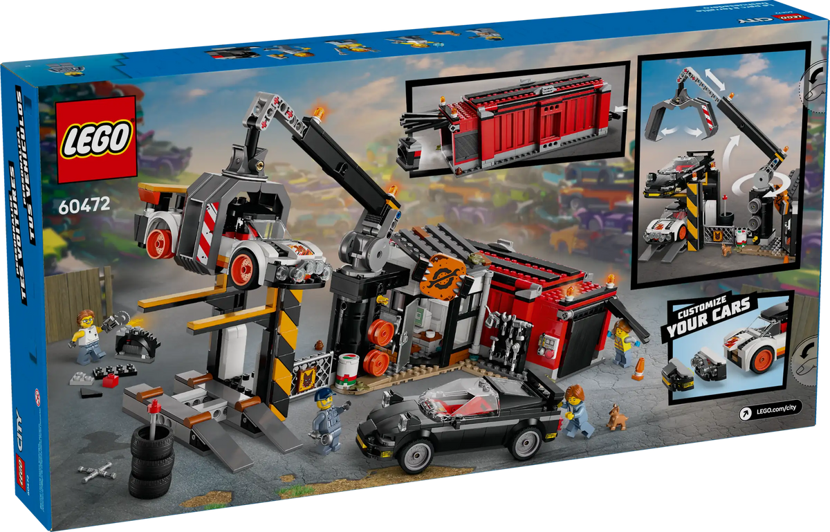 LEGO City 60472 Scrapyard product image 2, provided for visual reference and product detail review