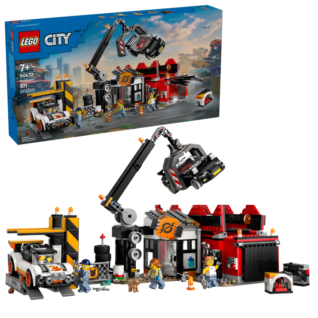 LEGO City 60472 Scrapyard product image 1, provided for visual reference and product detail review