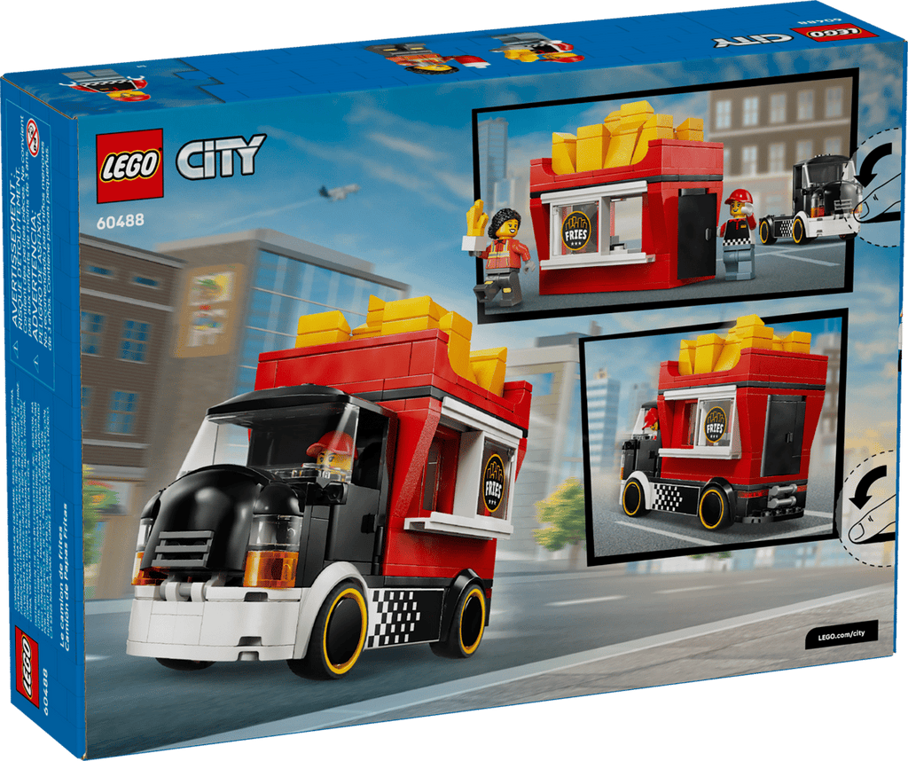 LEGO City 60488 Fries Food Truck product image 2, provided for visual reference and product detail review