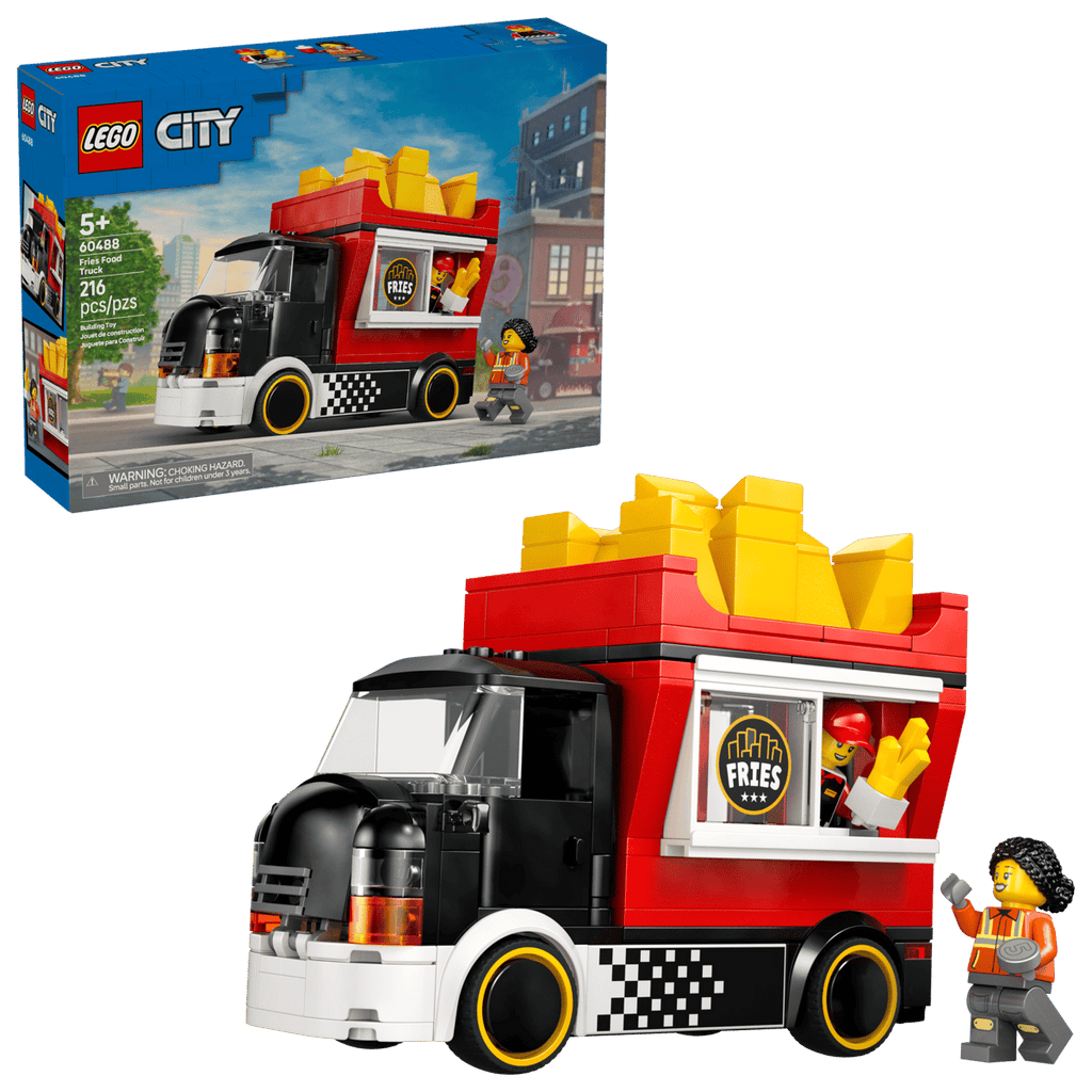LEGO City 60488 Fries Food Truck product image 1, provided for visual reference and product detail review