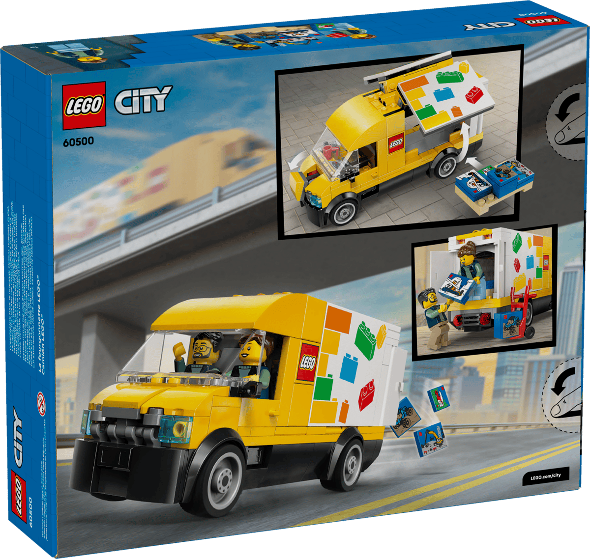 LEGO City 60500 The LEGO Van product image 2, provided for visual reference and product detail review