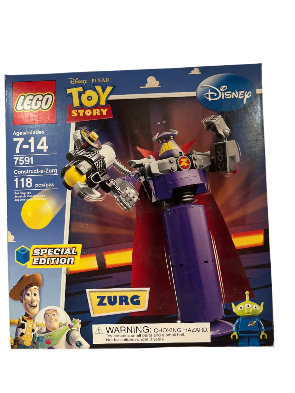 LEGO Toy Story 7591 Construct-a-Zurg *Special Edition* product image 1, provided for visual reference and product detail