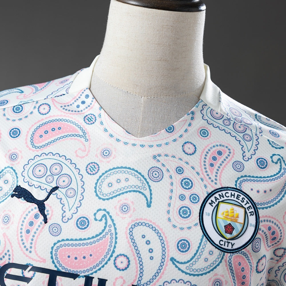 Manchester City Third Jersey 2020-21 Retro Football Kit product image 9