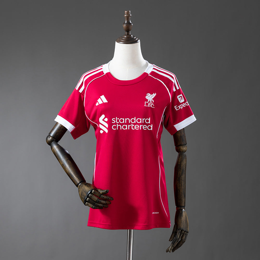 Women Liverpool Jersey 25/26 Home Football Kit Soccer product image 1