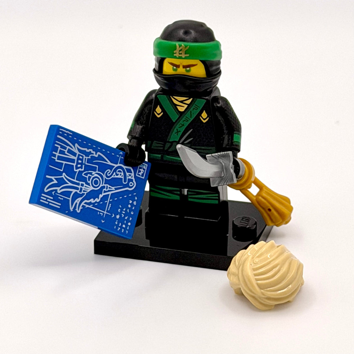 Lloyd, The LEGO Ninjago Movie (Complete Set with Stand and Accessories) product image 1, provided for visual reference and
