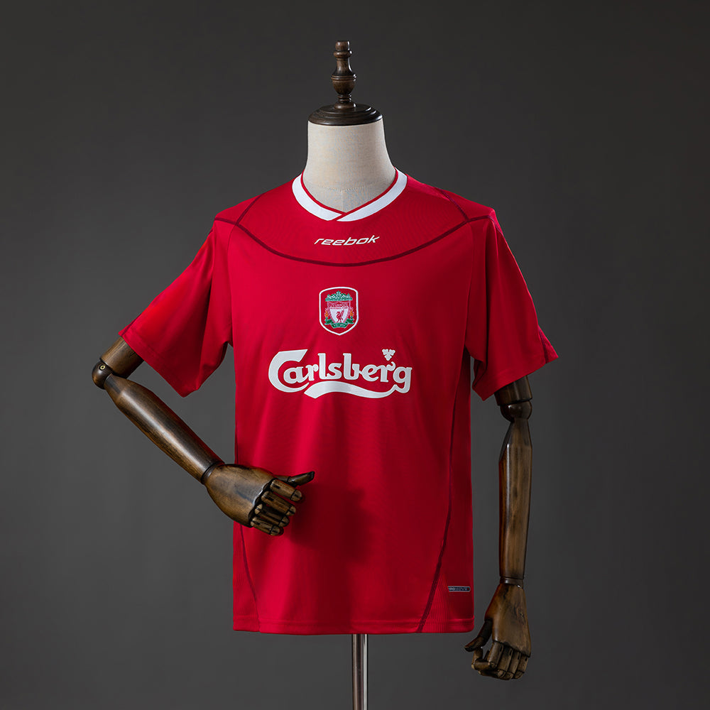 Liverpool Home Jersey 2002-04 Retro Football Kit Soccer product image 1