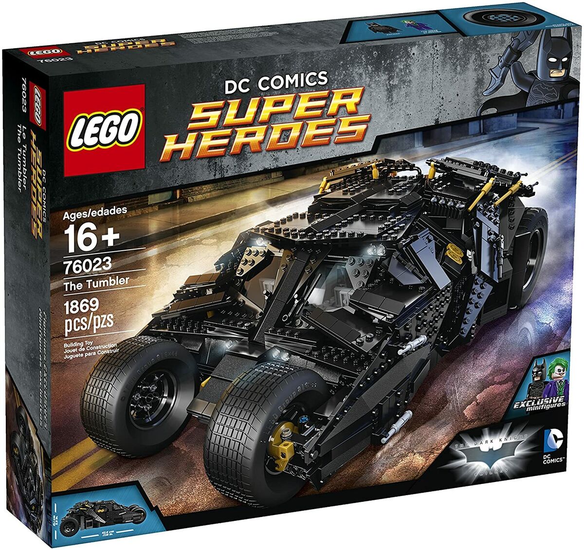 76023 The Dark Knight Trilogy The Tumbler product image 1, provided for visual reference and product detail review