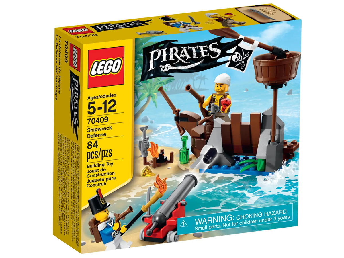LEGO Pirates 70409 Shipwreck Defense product image 1, provided for visual reference and product detail review