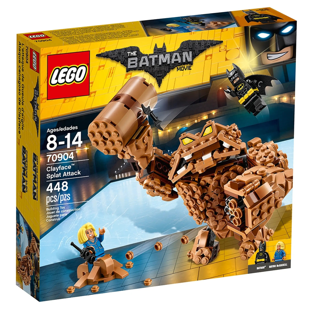 LEGO The BATMAN Movie 70904 Clayface Splat Attack product image 1, provided for visual reference and product detail review