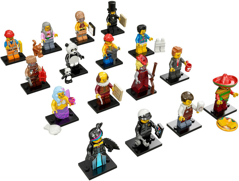 The LEGO Movie (Complete Series of 16 Complete Minifigure Sets) product image 1, provided for visual reference and product