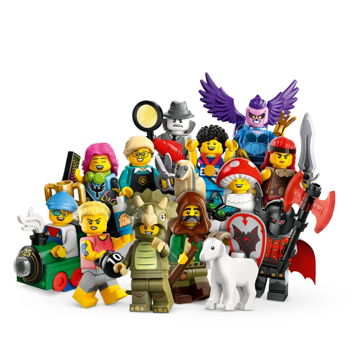 LEGO Series 25 Minifigures (Complete Set of 12) product image 1, provided for visual reference and product detail review