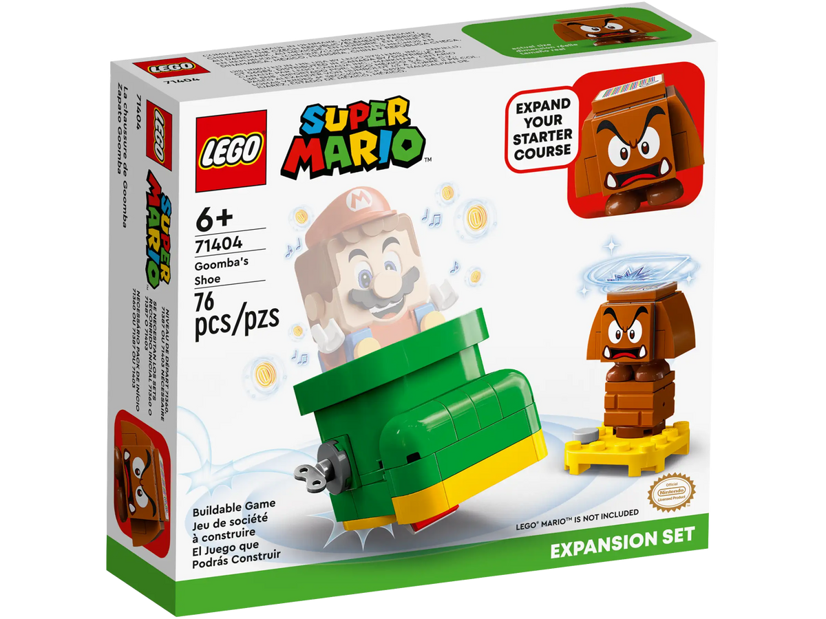 LEGO Super Mario 71404 Goomba's Shoe product image 1, provided for visual reference and product detail review