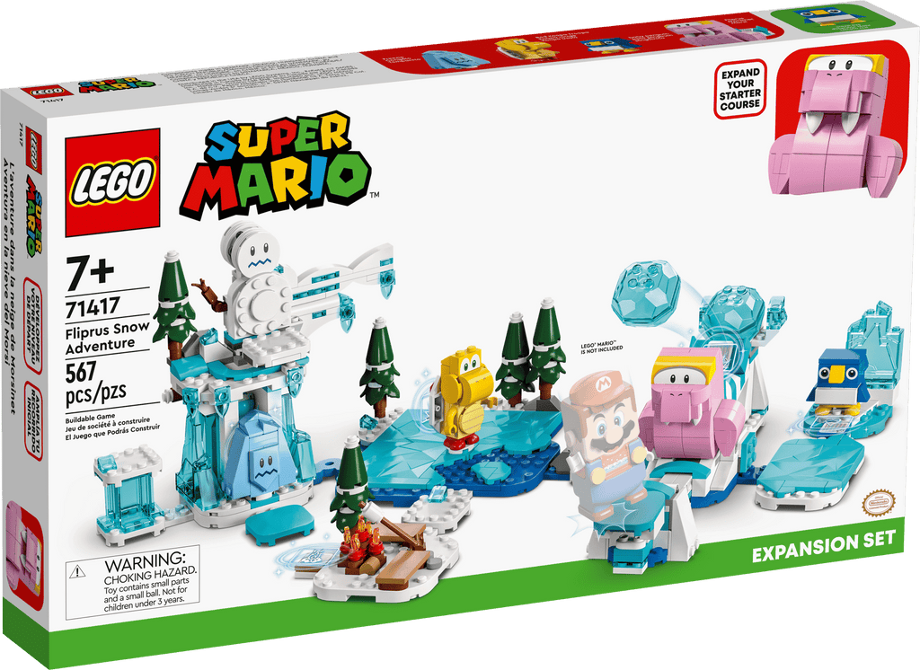 LEGO Super Mario 71417 Fliprus Snow Adventure product image 1, provided for visual reference and product detail review