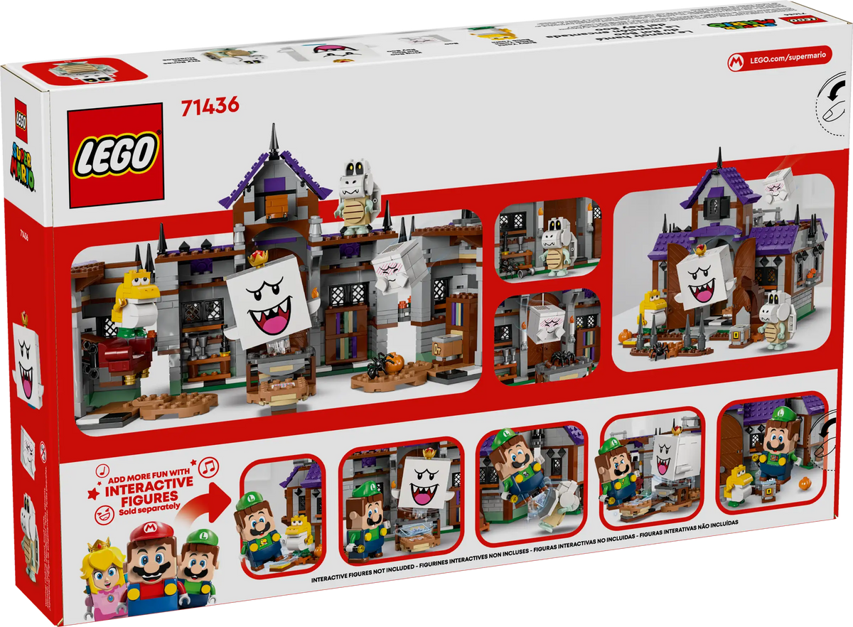 LEGO Super Mario 71436 King Boo's Haunted Mansion product image 2, provided for visual reference and product detail review