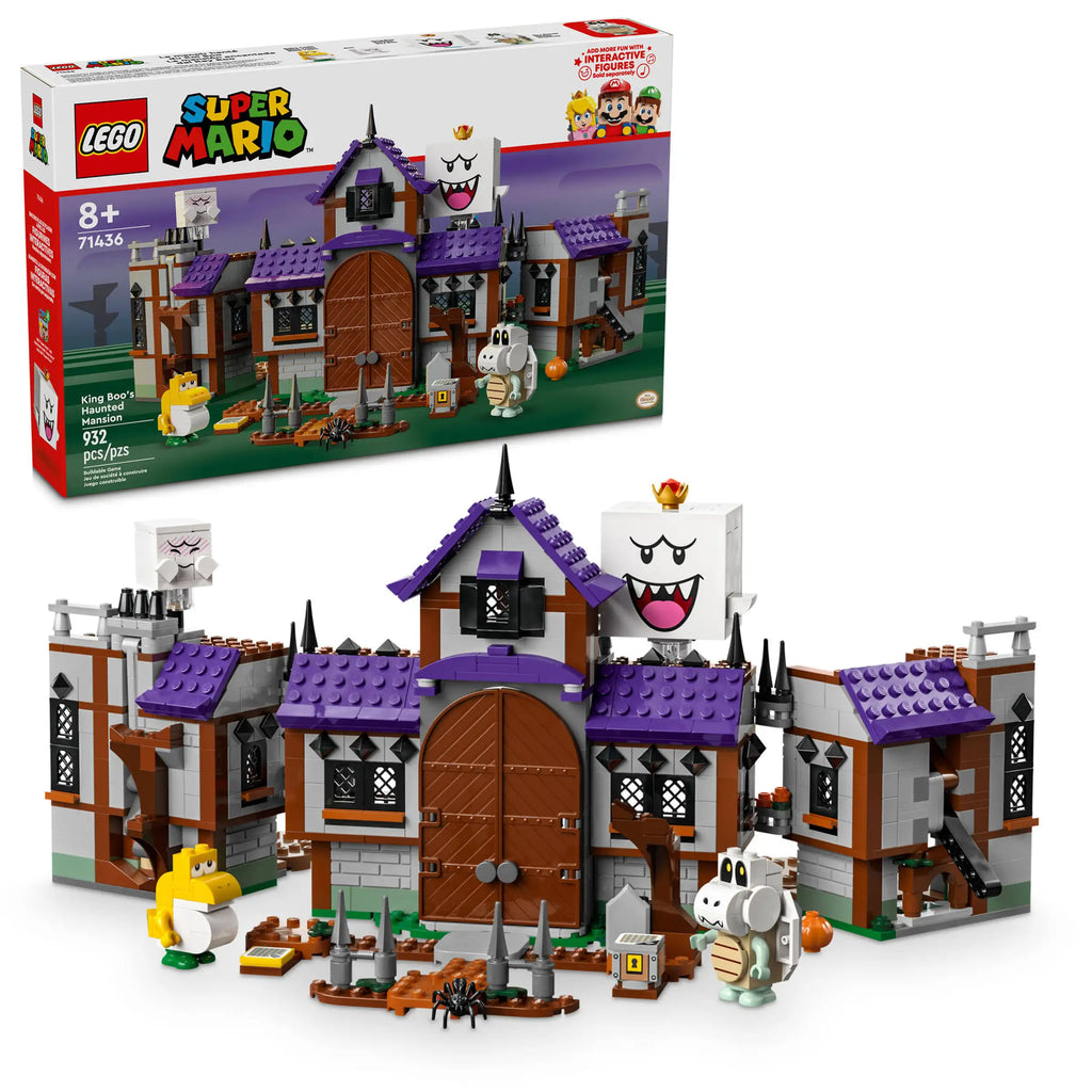 LEGO Super Mario 71436 King Boo's Haunted Mansion product image 1, provided for visual reference and product detail review