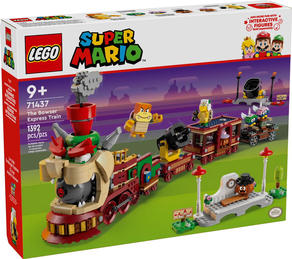 LEGO Super Mario 71437 The Bowser Express Train product image 1, provided for visual reference and product detail review