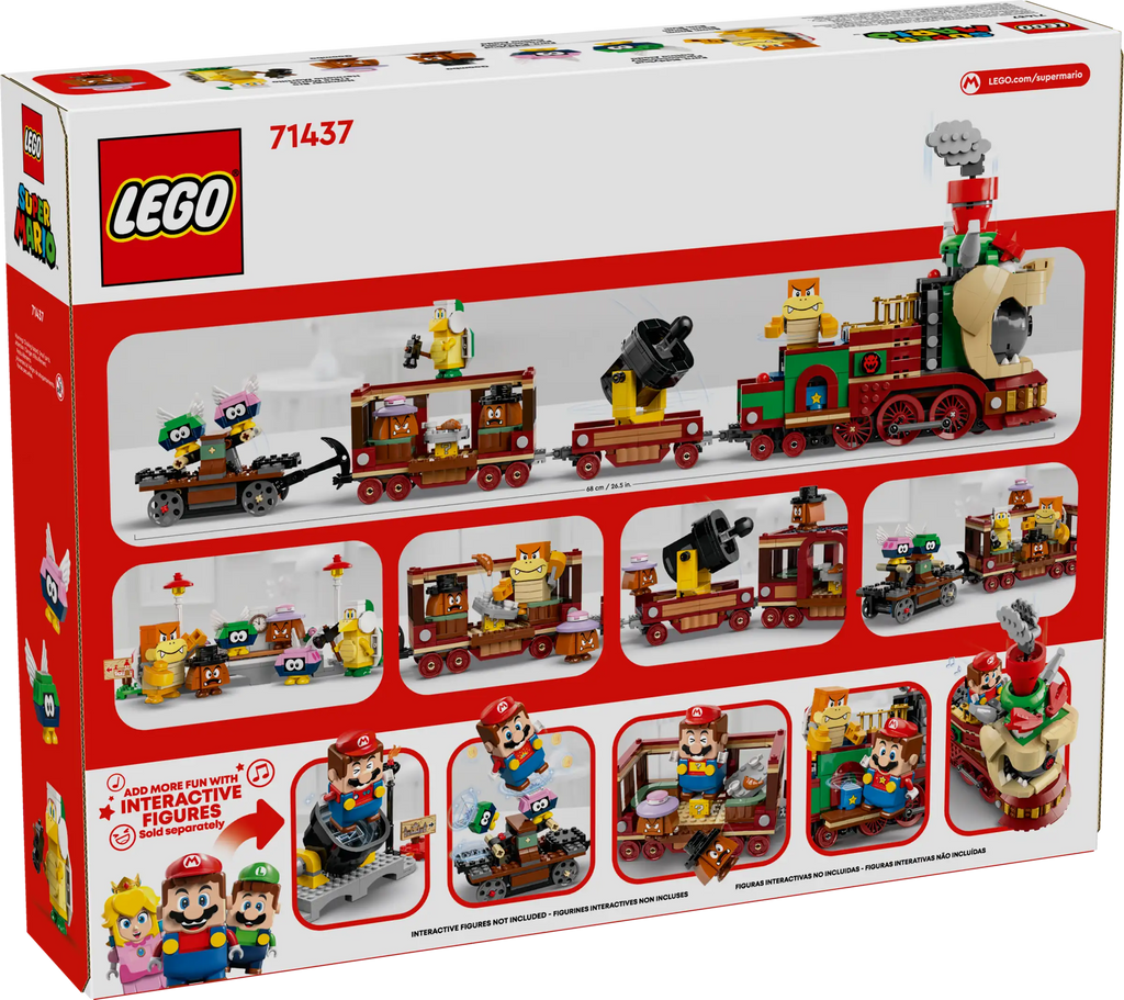 LEGO Super Mario 71437 The Bowser Express Train product image 2, provided for visual reference and product detail review