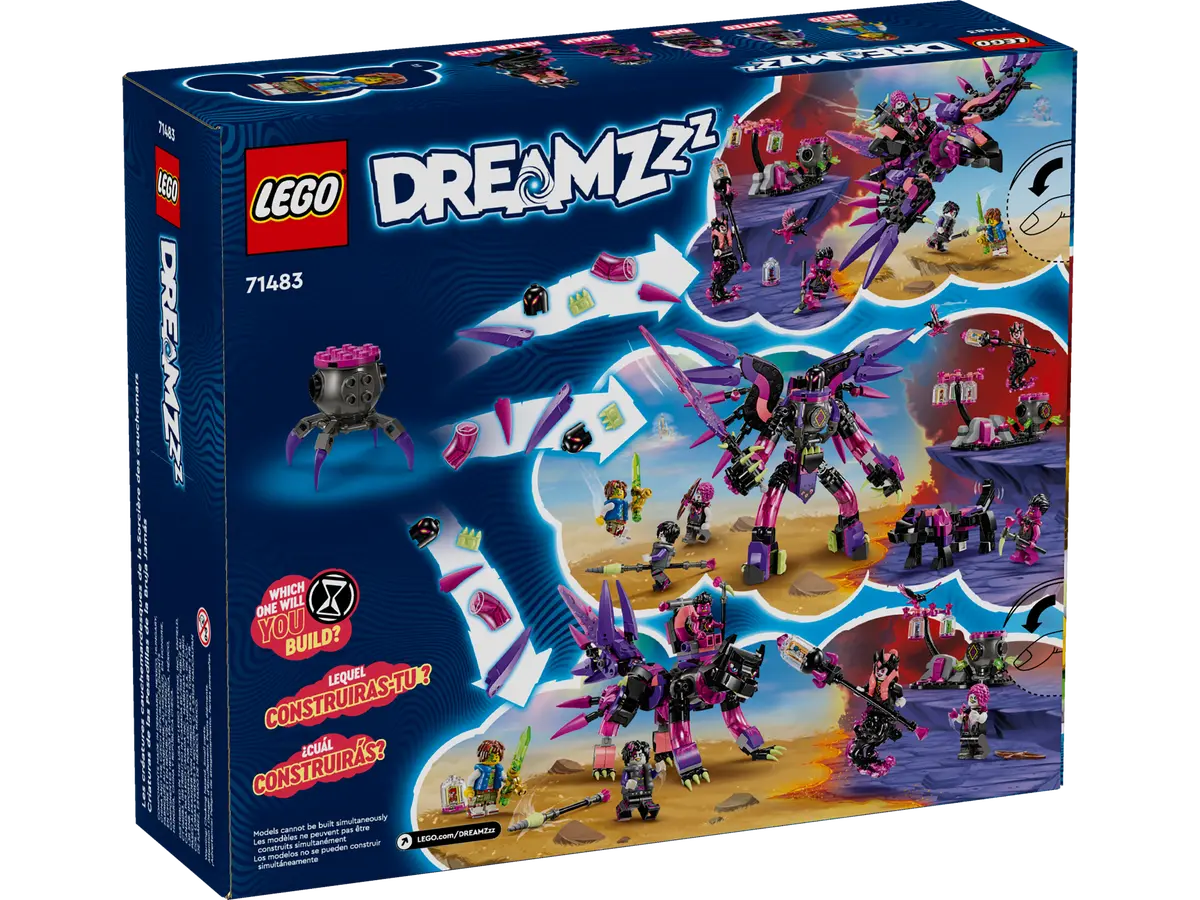 LEGO DREAMZzz 71483 The Never Witch's Nightmare Creatures product image 2, provided for visual reference and product detail