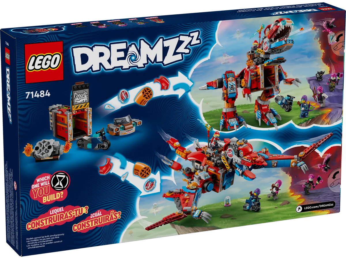 LEGO DREAMZzz 71484 Cooper's Robot Dinosaur C-Rex product image 2, provided for visual reference and product detail review