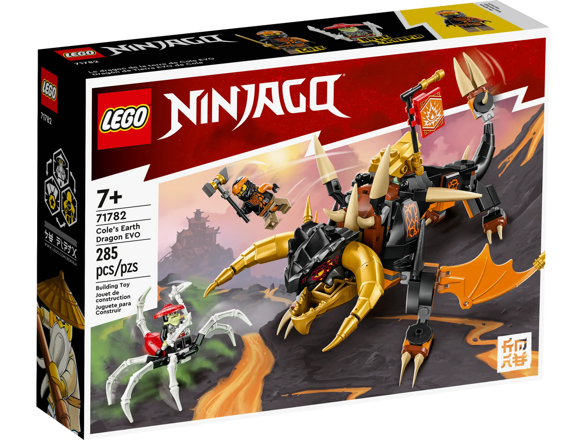 LEGO Ninjago 71782 Cole's Earth Dragon EVO product image 1, provided for visual reference and product detail review