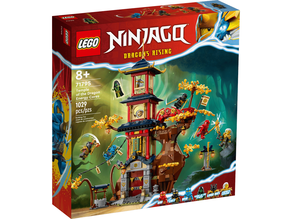 LEGO Ninjago 71795 Temple of the Dragon Energy Cores product image 1, provided for visual reference and product detail review