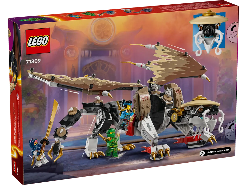 LEGO Ninjago 71809 Egalt the Master Dragon product image 2, provided for visual reference and product detail review
