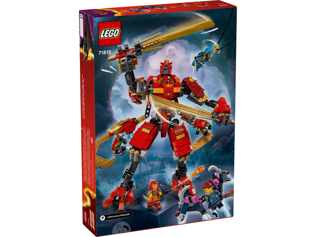 LEGO Ninjago 71812 Kai's Ninja Climber Mech product image 2, provided for visual reference and product detail review