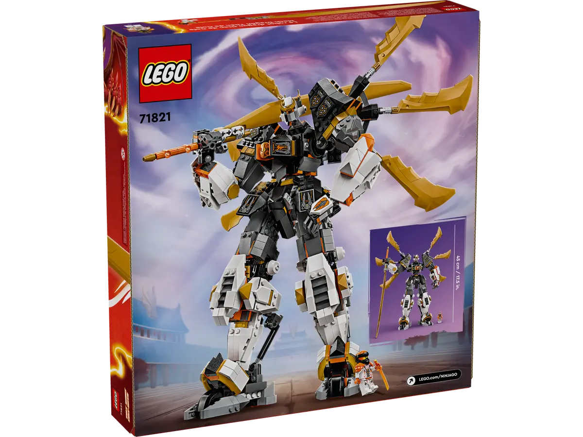 LEGO Ninjago 71821 Cole's Titan Dragon Mech product image 2, provided for visual reference and product detail review