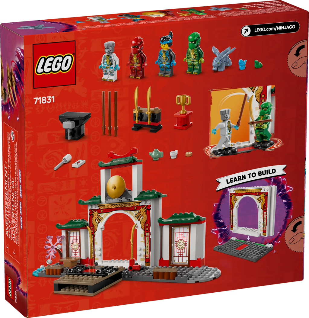 LEGO Ninjago 71831 Ninja Spinjitzu Temple product image 2, provided for visual reference and product detail review