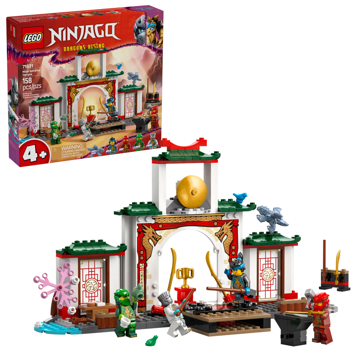 LEGO Ninjago 71831 Ninja Spinjitzu Temple product image 1, provided for visual reference and product detail review