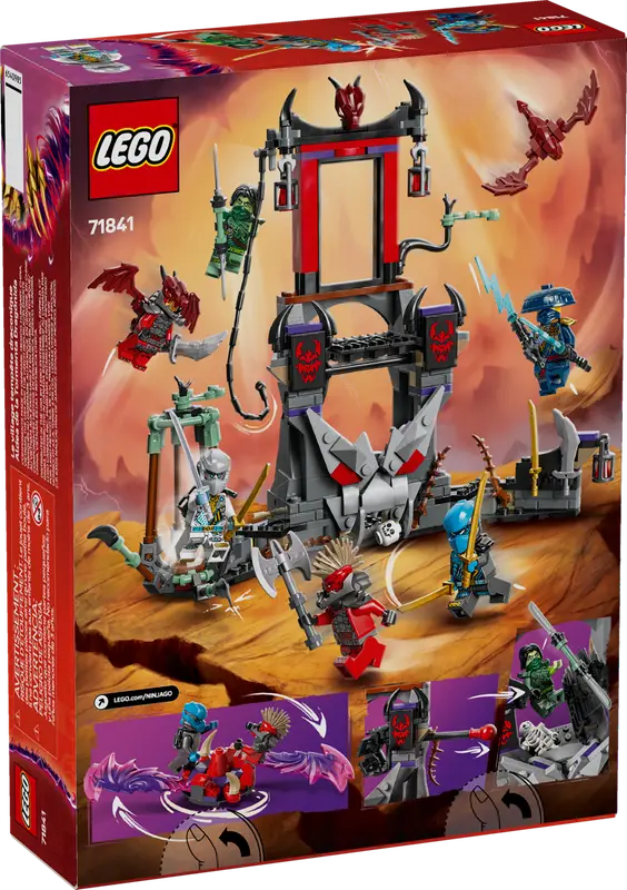 LEGO Ninjago 71841 Dragonian Storm Village product image 2, provided for visual reference and product detail review