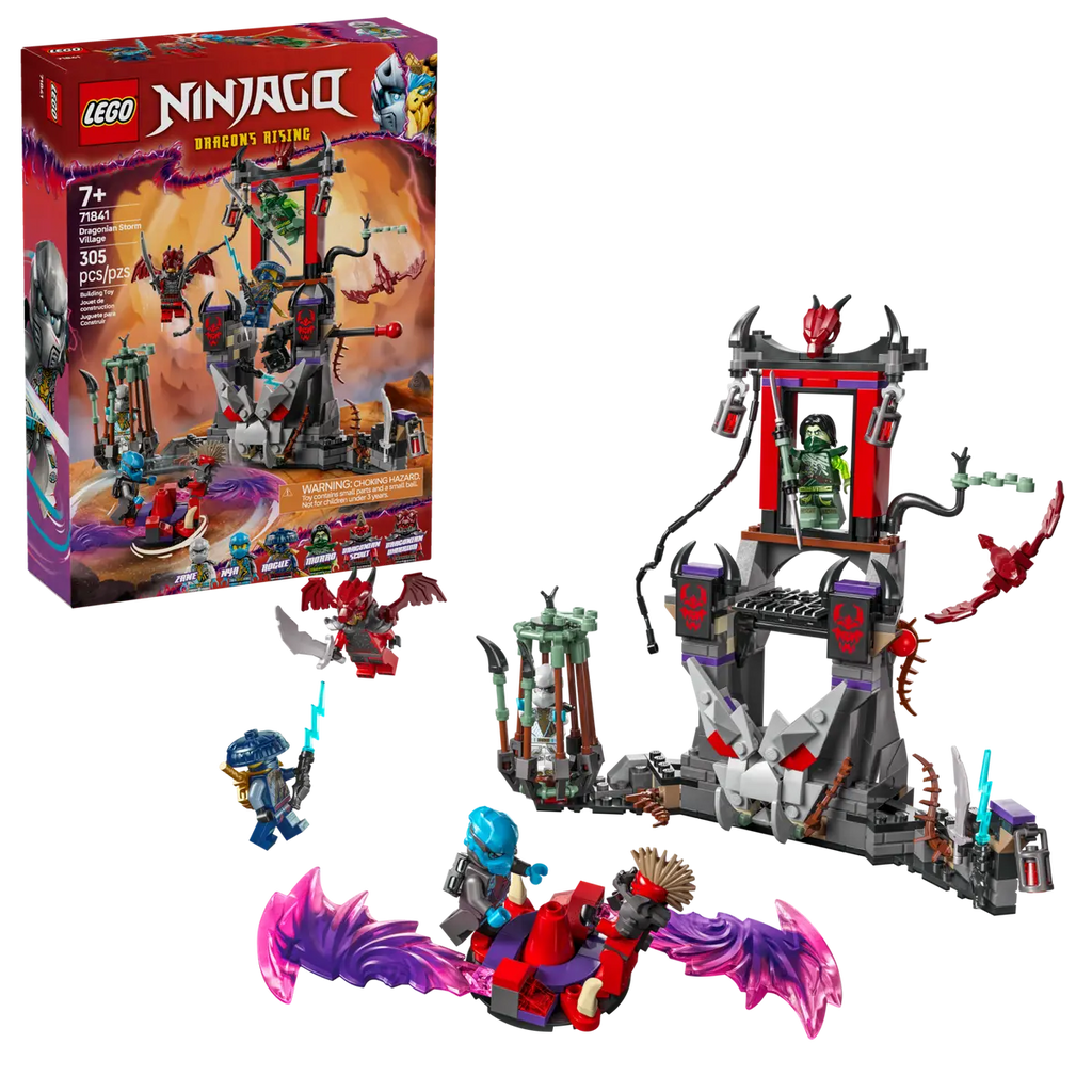 LEGO Ninjago 71841 Dragonian Storm Village product image 1, provided for visual reference and product detail review