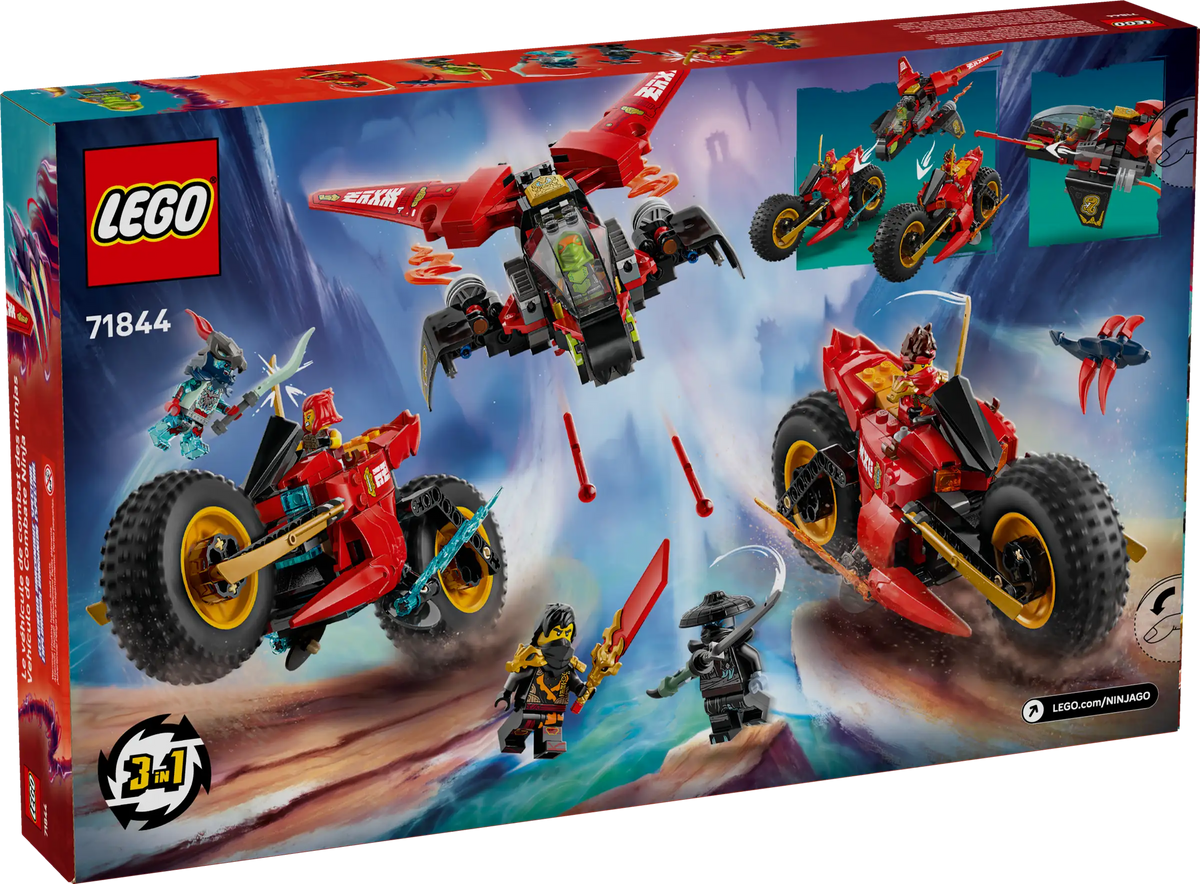 LEGO Ninjago 71844 Ninja Combat Vehicle product image 2, provided for visual reference and product detail review