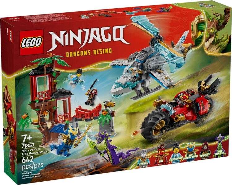LEGO Ninjago 71857 Ninja Vehicle Tree House Battle product image 1, provided for visual reference and product detail review