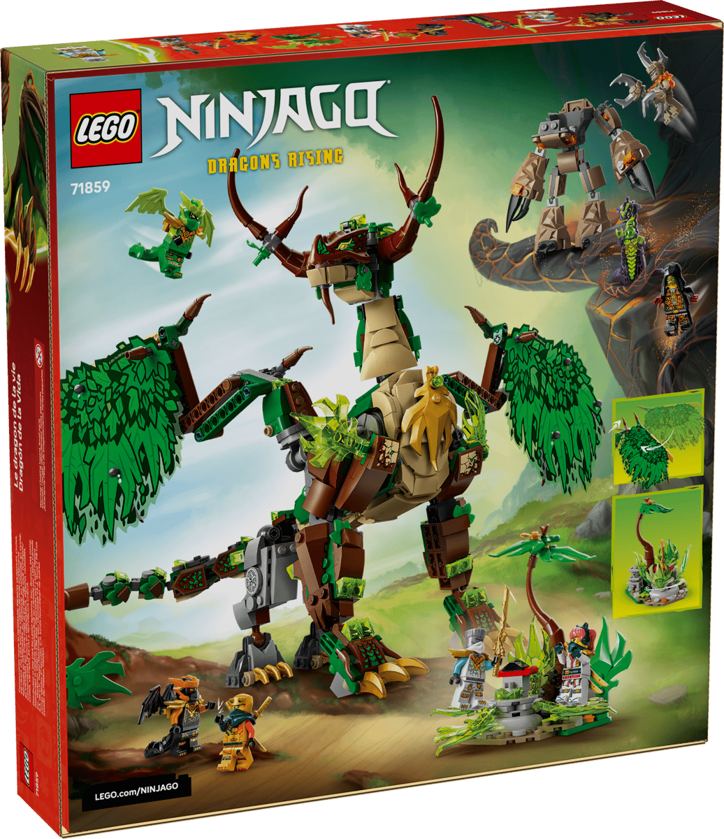 LEGO Ninjago Dragons Rising 71859 The Dragon Of Life product image 2, provided for visual reference and product detail review