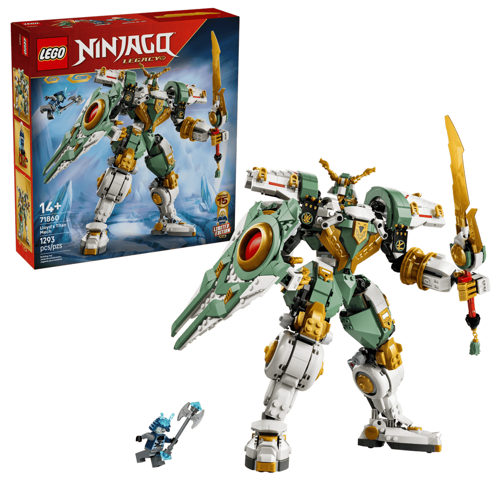 LEGO Ninjago 71860 Lloyd's Titan Mech 15th Anniversary product image 1, provided for visual reference and product detail