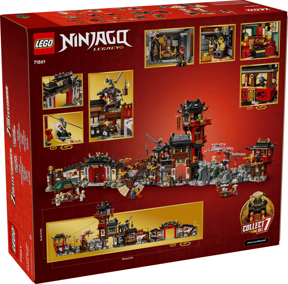 LEGO Ninjago Legacy 71861 The Old Town 15th Anniversary product image 2, provided for visual reference and product detail