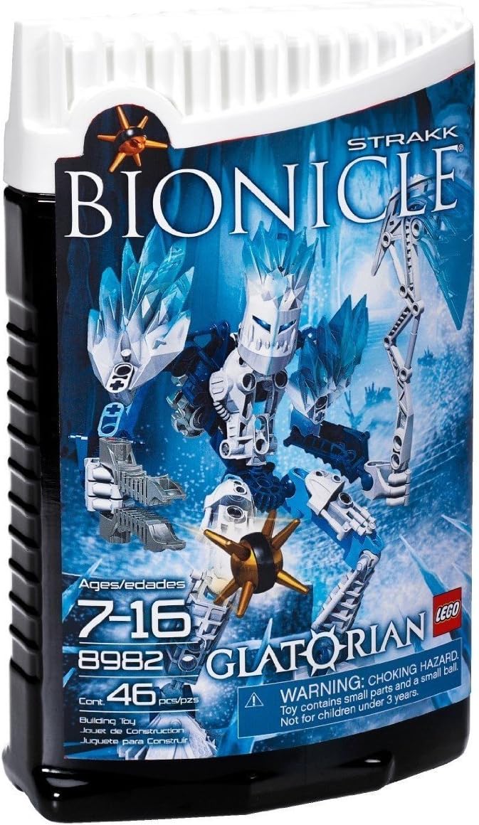 LEGO Bionicle 8982 Glatorian Strakk product image 1, provided for visual reference and product detail review
