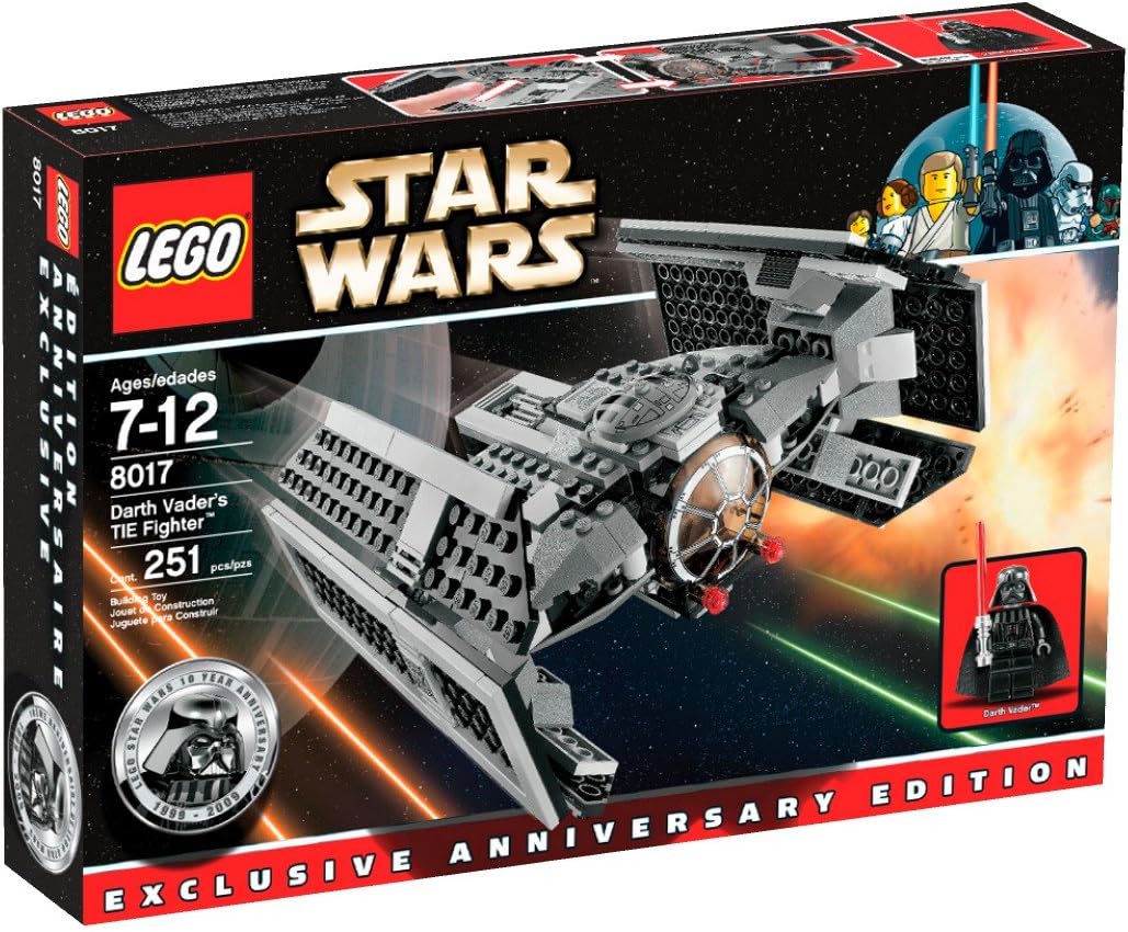 LEGO Star Wars 8017 Darth Vader’s Tie Fighter product image 1, provided for visual reference and product detail review
