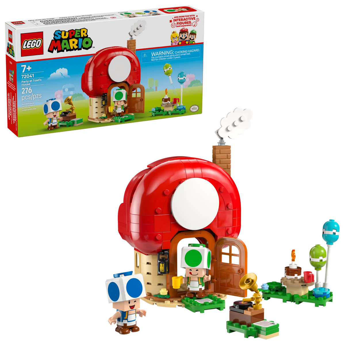 LEGO Super Mario 72041 Party at Toad's House product image 1, provided for visual reference and product detail review